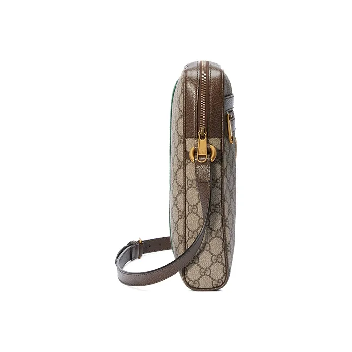 GUCCI Ophidia GG Messenger Bag Medium Beige/Ebony-2