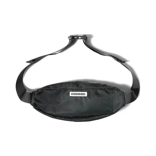 NEIGHBORHOOD Nylon Fanny Pack Regular Men's Black-0