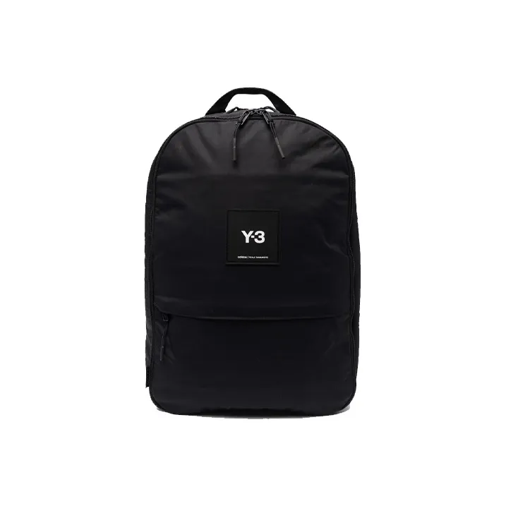 Y 3 Polyester Laptop Backpack Regular Men's Black-0