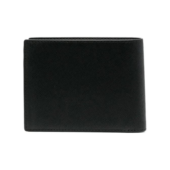 EMPORIO ARMANI Logo Embossed Bi-Fold Wallet-1