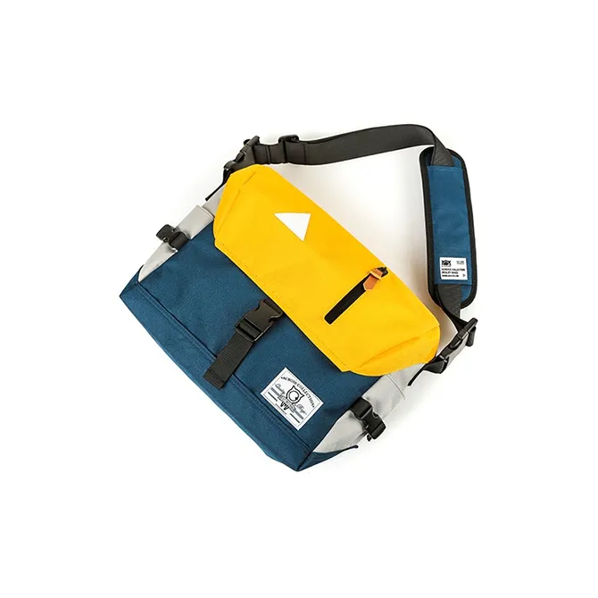 ACROSS Oxford Water Repellent Messenger Bag, Commute Bag, Crossbody Bag Regular Unisex Multicolor-18