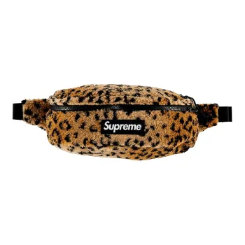 Supreme Fleece Polyester Fanny Pack Regular Unisex Brown