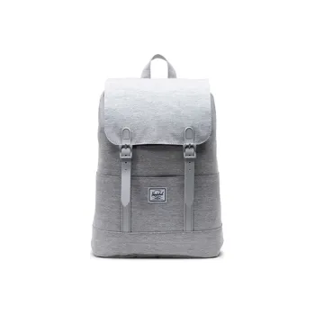 Herschel Polyester Backpack Small Size Unisex Light Gray