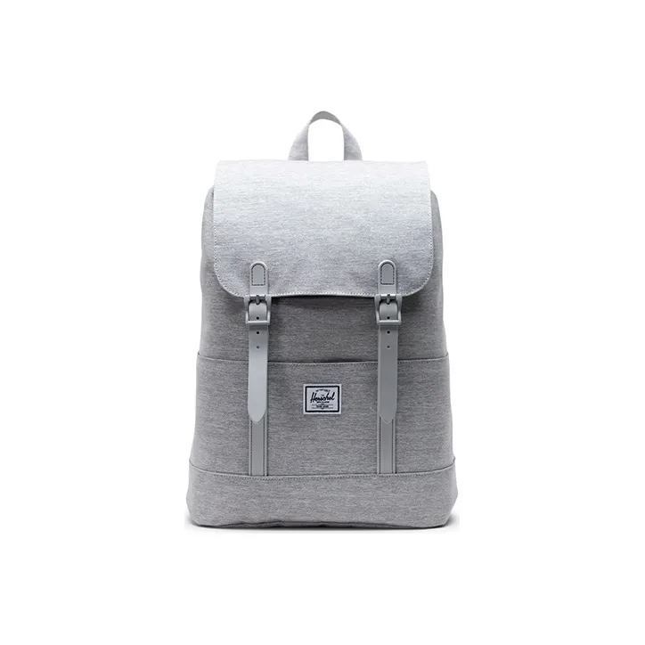 Herschel Polyester Backpack Small Size Unisex Light Gray-0
