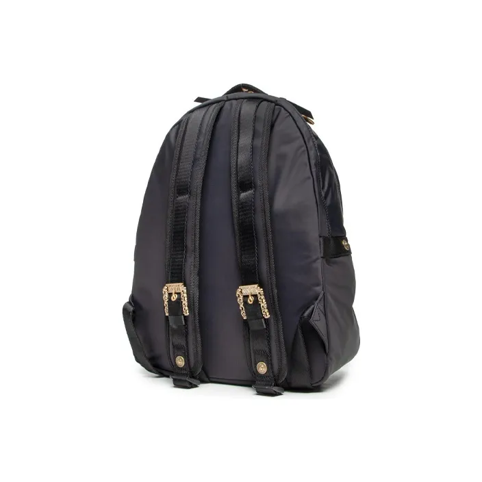 VERSACE JEANS COUTURE Polyamide Backpack Unisex Black-2