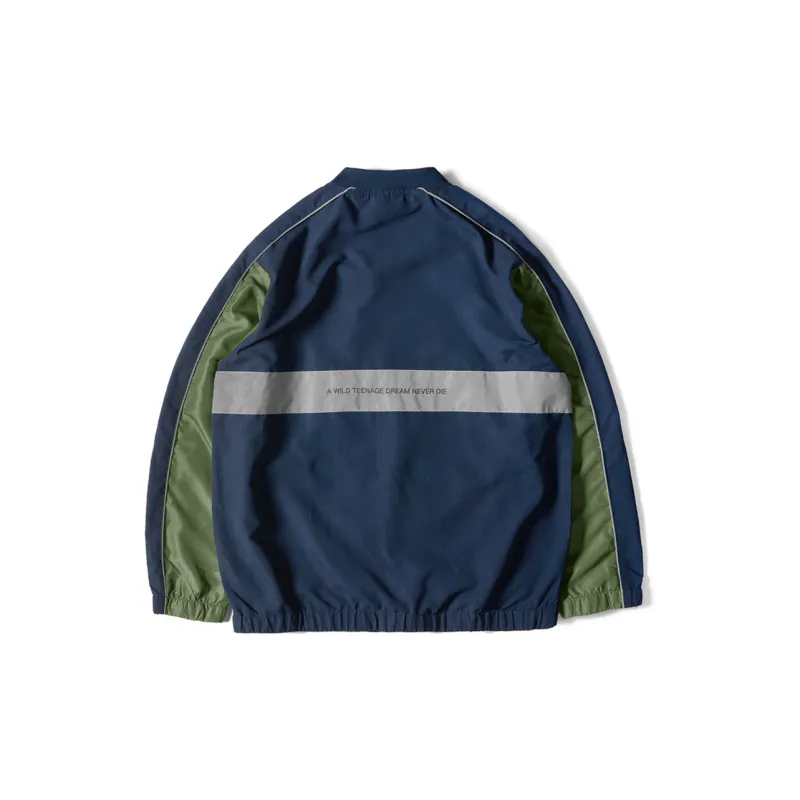 DAKYAM Loose Fit Jacket Unisex Turquoise-1