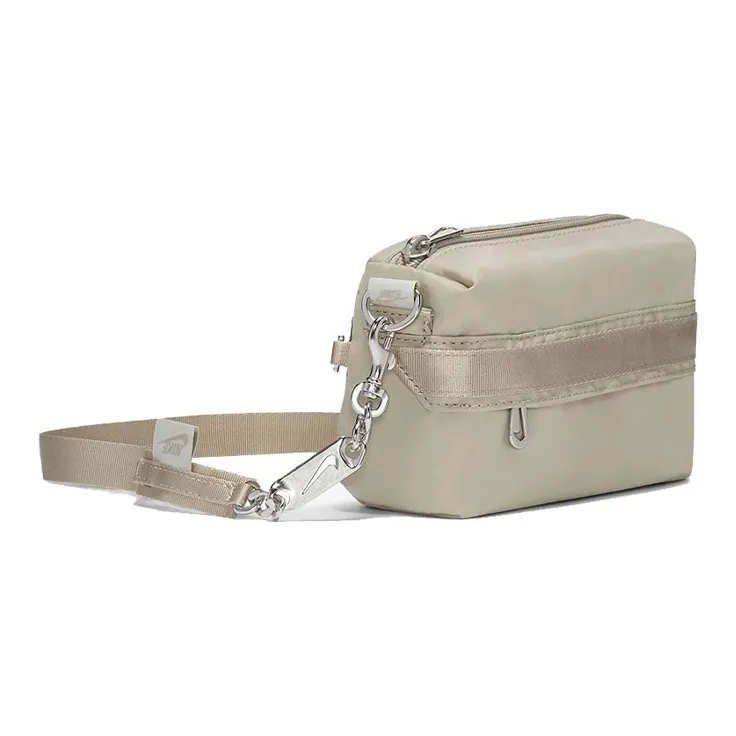 Nike Polyester Camera Bag Shoulder Bag Crossbody Bag Regular Unisex Light Bone-1