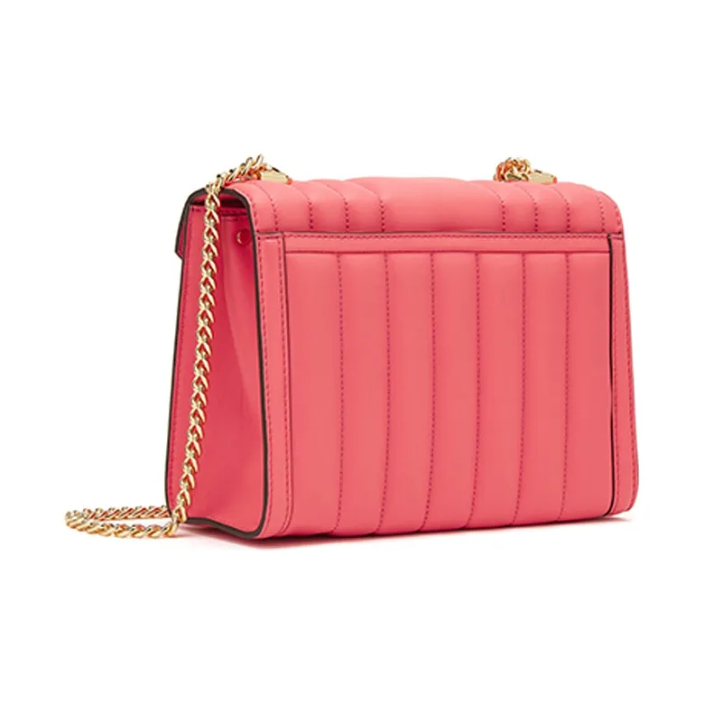 MICHAEL KORS Sheepskin Envelope Bag, Shoulder Bag, Crossbody Bag Tubas Women's Rose Tea Pink-1