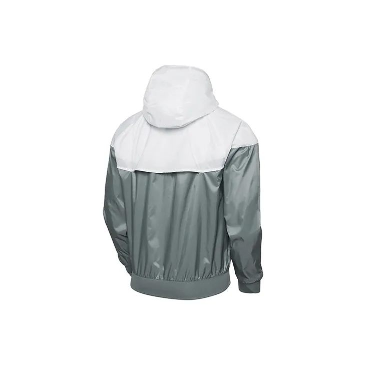 Nike Jackets Men Gray White-1