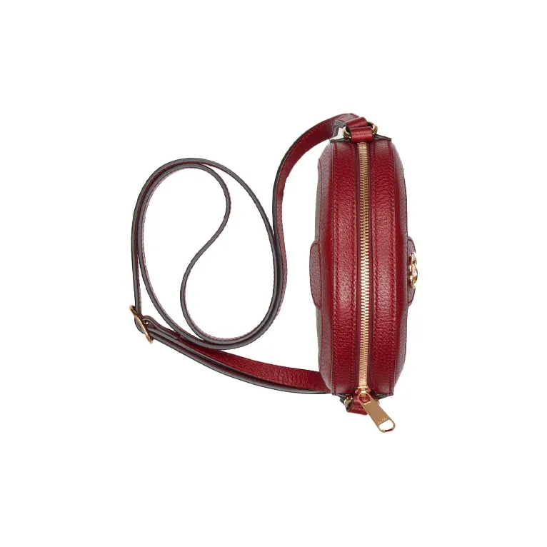 GUCCI Doraemon Collaboration Canvas With Leather Round Bag, Crossbody Bag, Shoulder Bag Women's-5