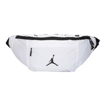 Jordan Polyester Crossbody Bags Fanny Pack Regular Unisex White