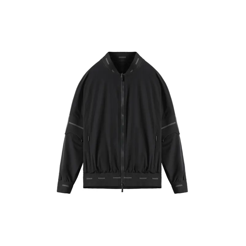 NORVINCY British Urban Techwear Minimalist Style Low Neck Jacket Unisex-3