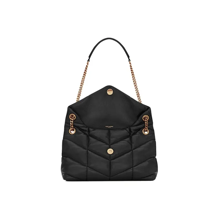 SAINT LAURENT Small Loulou Puffer Shoulder Bag-2