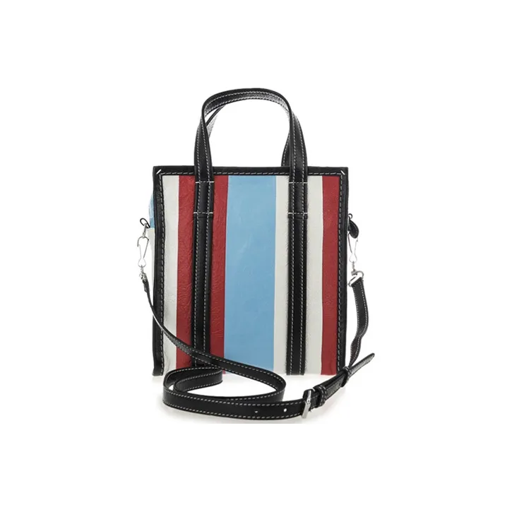 Balenciaga Sheepskin Tote Bag Shopping Bag Crossbody Bag One Shoulder Handbag Women's Blue/White/Red/Black-2