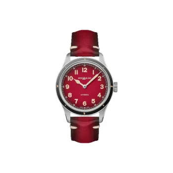 MONTBLANC Automatic Mechanical Movement Men's Watches Watch 40mm Red Watch Dial Stainless Steel Watch Case