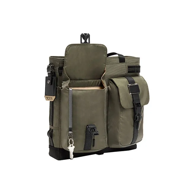 TUMI Alpha Bravo Polyamide Tote Bag Shopping Bag Handbag Regular Men's Green-2