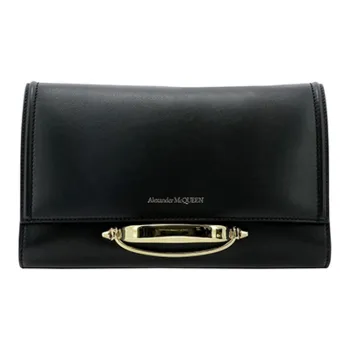Alexander McQueen 'The Story' Shoulder Bags Black