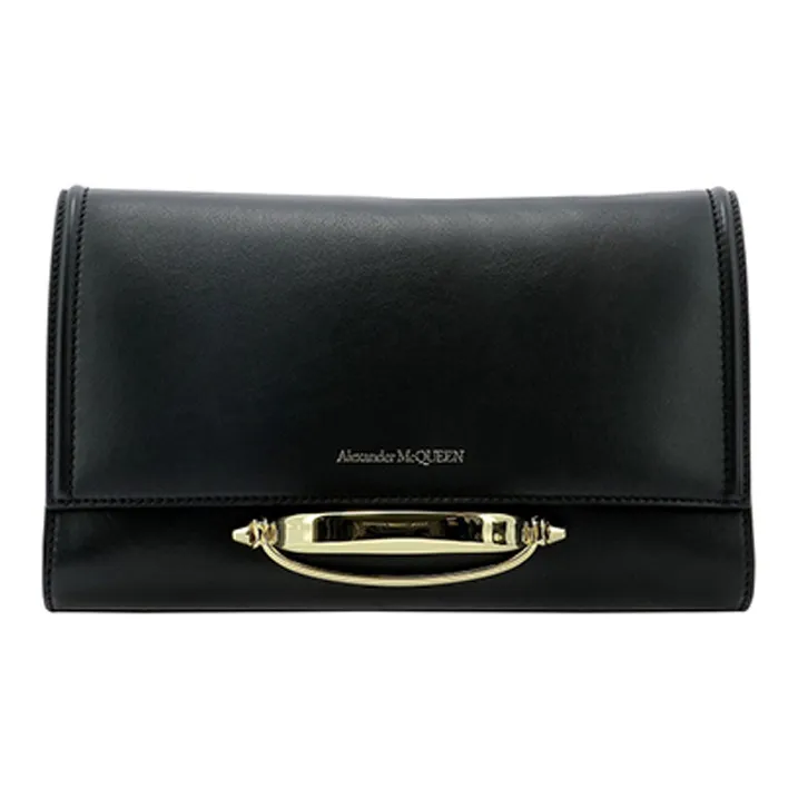Alexander McQueen 'The Story' Shoulder Bags Black-0