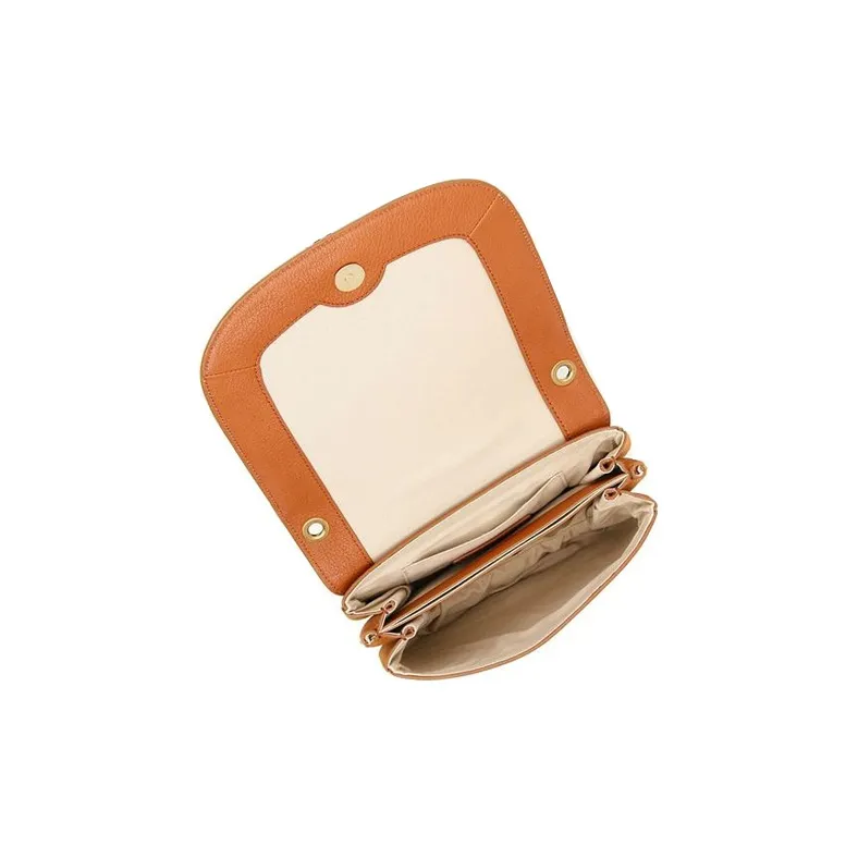 See By Chloe Cow Leather Crossbody Bag, Shoulder Bag Women's Camel-3