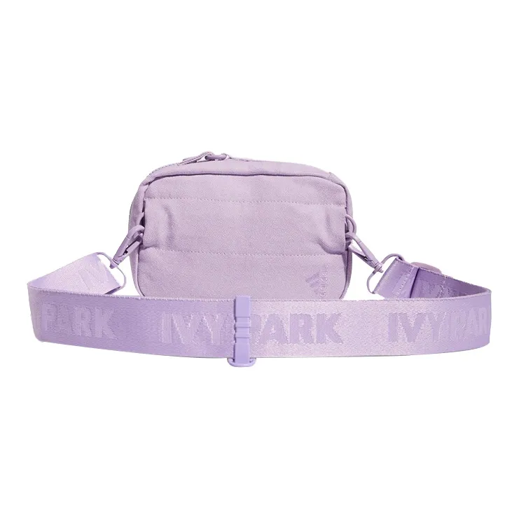 Adidas Originals IVY PARK Collaboration Canvas Canvas Bag Shoulder Bag Crossbody Bag Regular Unisex Light Purple-1