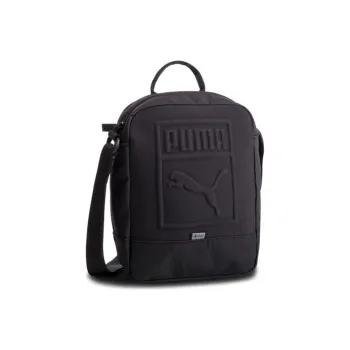 PUMA Fabric Handbag Shoulder Bag Crossbody Bag Unisex Black