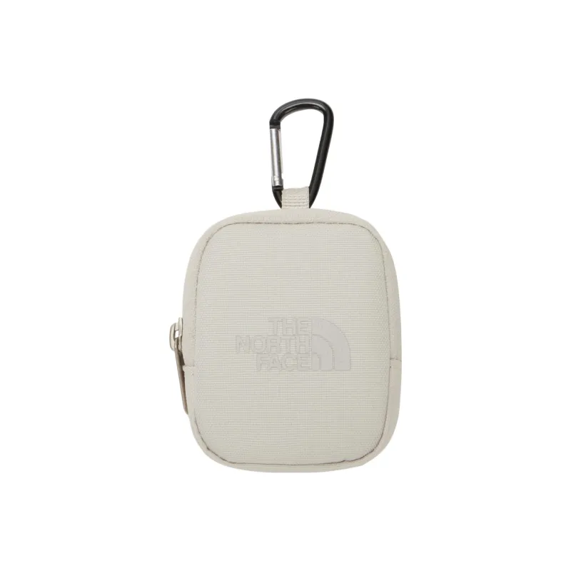 THE NORTH FACE Polyester Backpack Double-Shoulder Backpack With Zero Purse Unisex Ecru-5