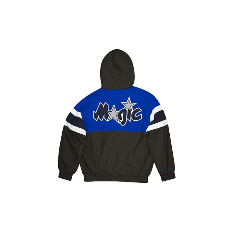 Mitchell Ness Jackets Unisex Black-1