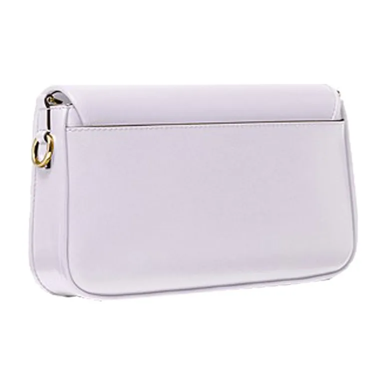 MICHAEL KORS Bradshaw Polyester With Leather Baguette Shoulder Bag Women's Lavender Purple-2