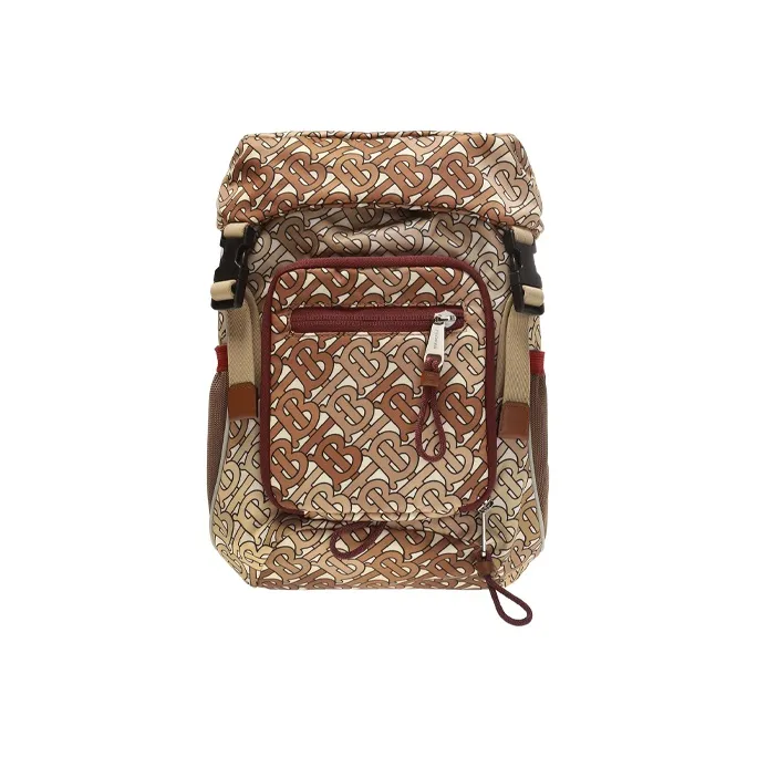 Burberry Nylon Shoulder Bag Crossbody Bag Sling Bags Regular Unisex Brown-0