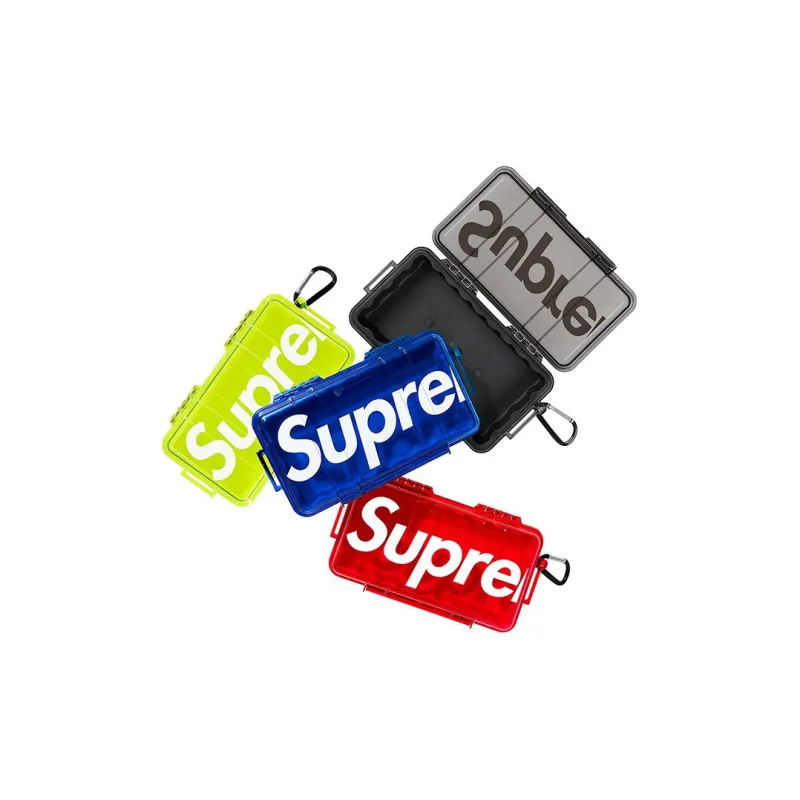 Supreme FW19 Polycarbonate Storage Box, Shoulder Bag Unisex Yellow-1