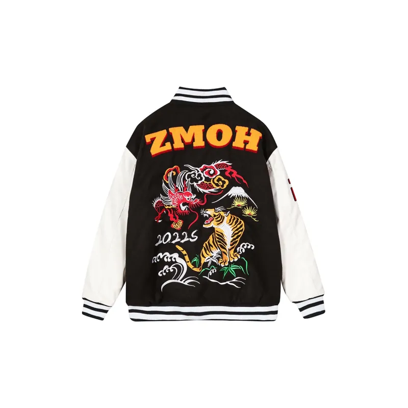 ZMOH Puffer Jacket Unisex Black-1