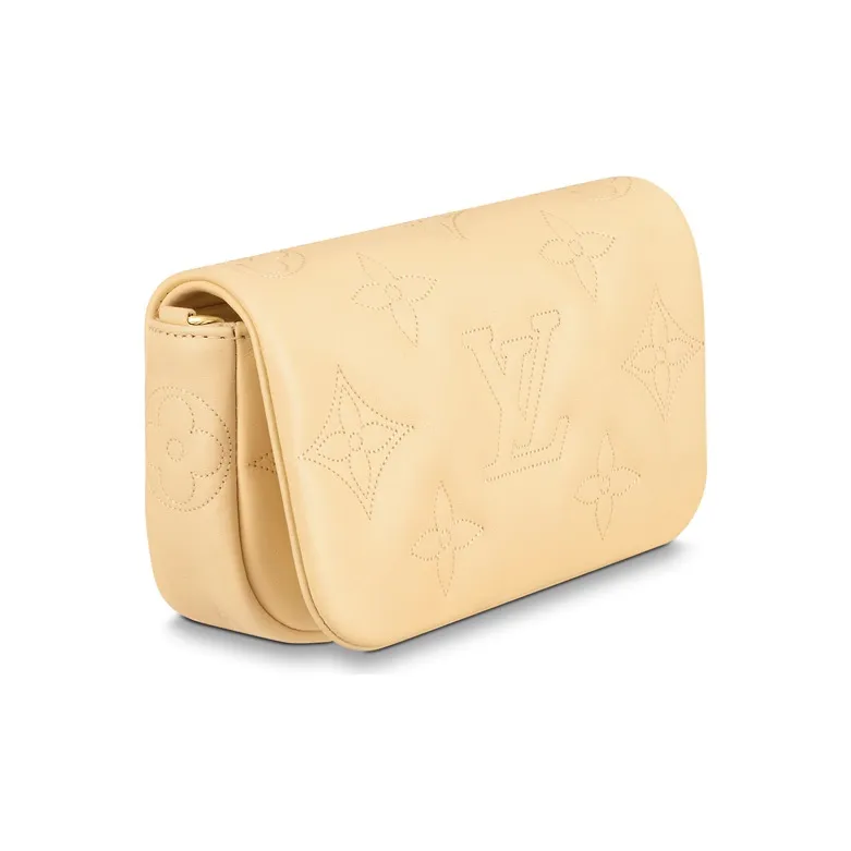 LOUIS VUITTON Calfskin Shoulder Bag, Handbag, Shoulder Bag, Crossbody Bag Women's Banana Yellow-2