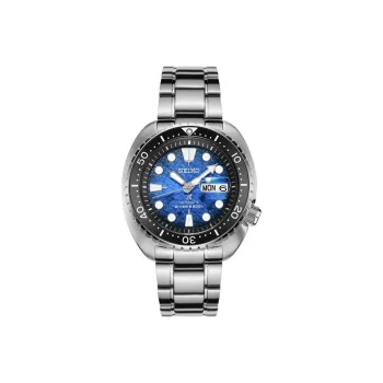SEIKO Prospe Collection Mechanical Movement Stainless Steel Strap Watch Men's Watches Blue Dial SRPE39K1