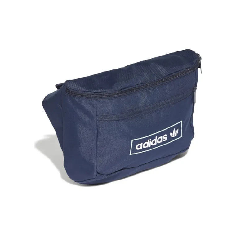 Adidas Originals Polyester Fanny Pack Unisex Navy Blue-1