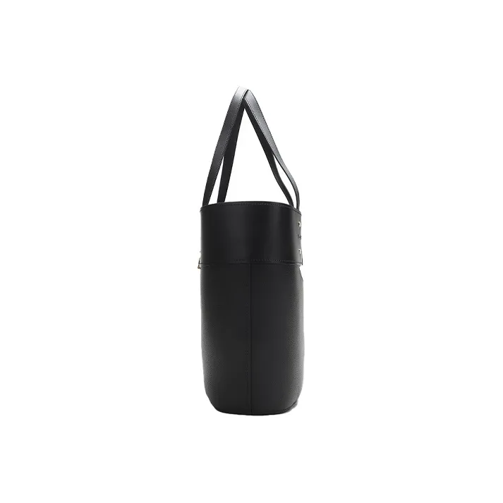 Chloe Chloé Bags Cow Leather Handbag Medium Size Women's Black-3