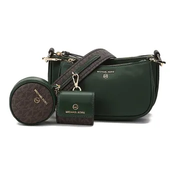 MICHAEL KORS Jet Set Fabric 3 in 1 Crossbody Bag, Shoulder Bag Women's Moss Green