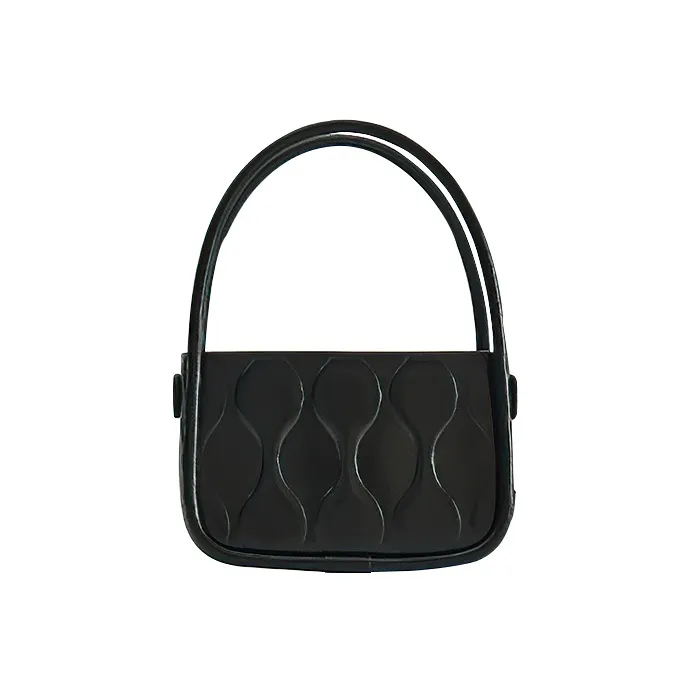 STAR TOWN Cow Leather One Shoulder Handbag Regular Women's Maple Leaf Brown/Vintage Black/Anna Red-0