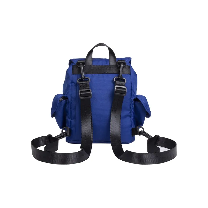 Doughnut Nylon Fabric Camera Bag Crossbody Bag Shoulder Bag Backpack Regular Unisex Dark Blue-2