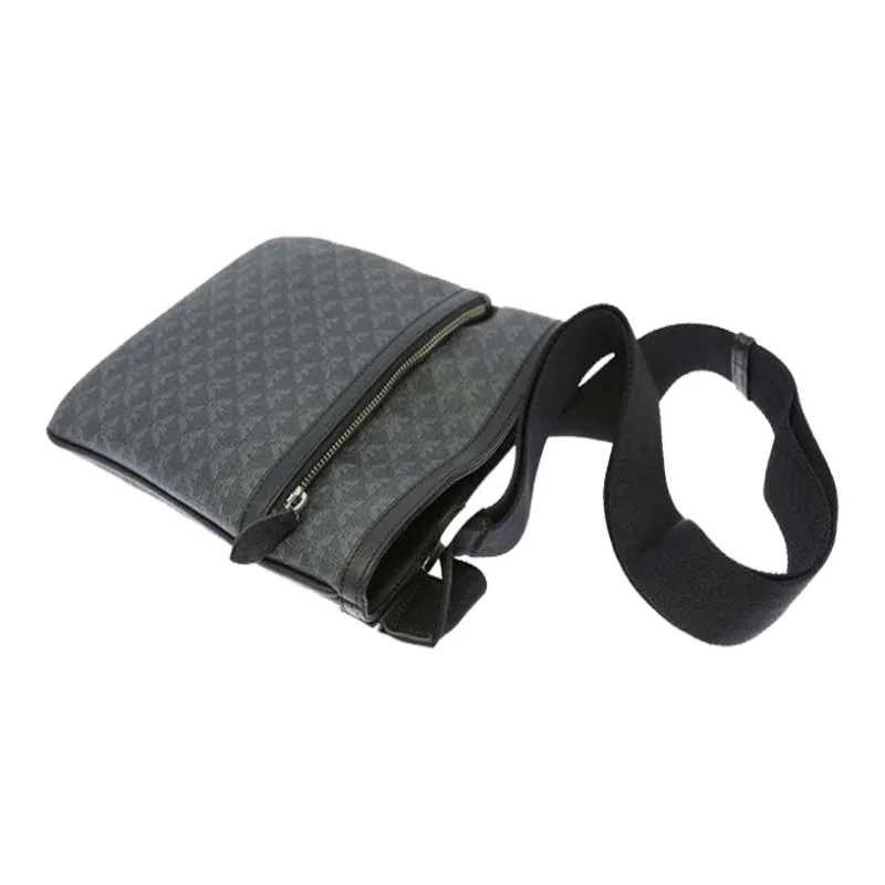 EMPORIO ARMANI PVC Shoulder Bag Crossbody Bag Regular Men's Gray-2