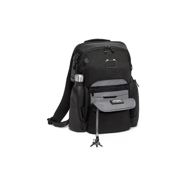 TUMI Alpha Bravo Polyamide Backpack Regular Men's Black-1