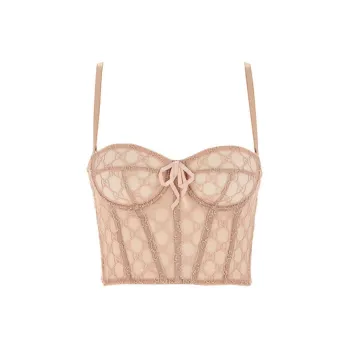 GUCCI Gg Tulle Bralette