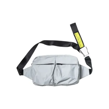 ROARINGWILD Polyester Shoulder Bag Crossbody Bag Regular Unisex Gray