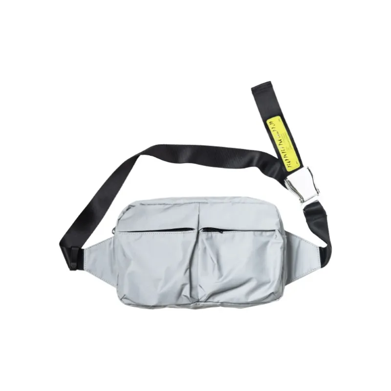 ROARINGWILD Polyester Shoulder Bag Crossbody Bag Regular Unisex Gray-0