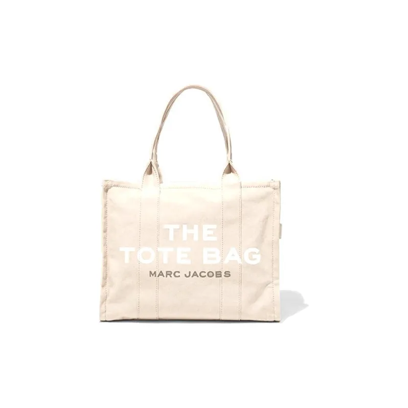 MARC JACOBS The Traveler Canvas Bag, Tote Bag, Shopping Bag, Handbag Tubas Women's Beige-0
