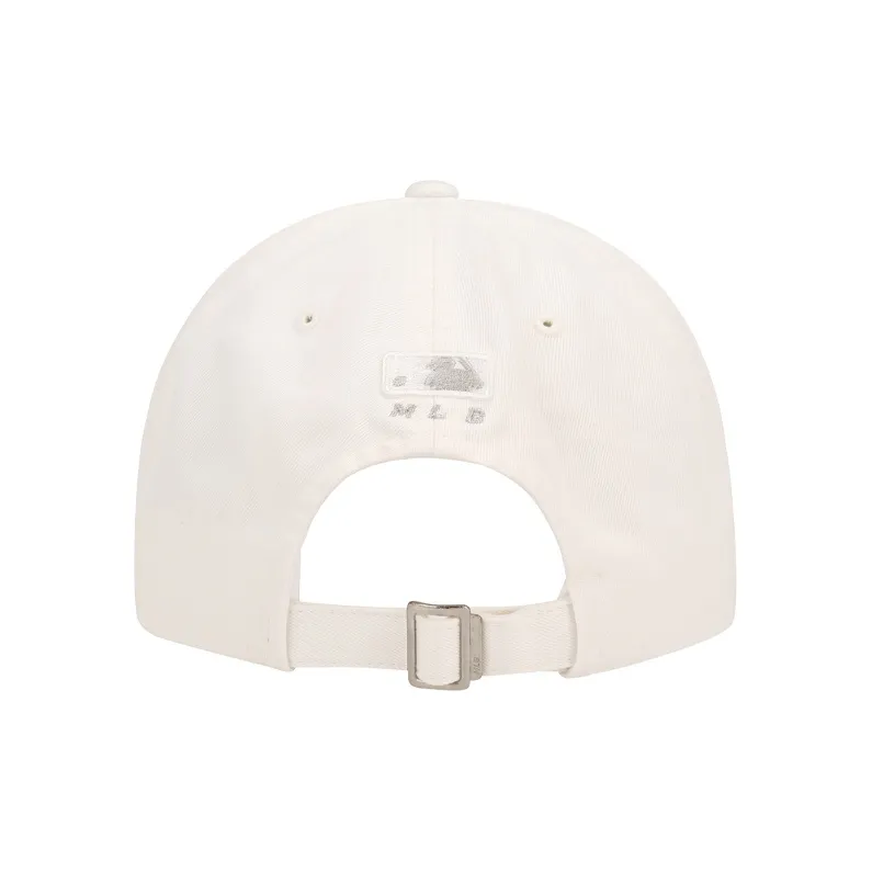 MLB Cotton Baseball Caps Unisex White-4