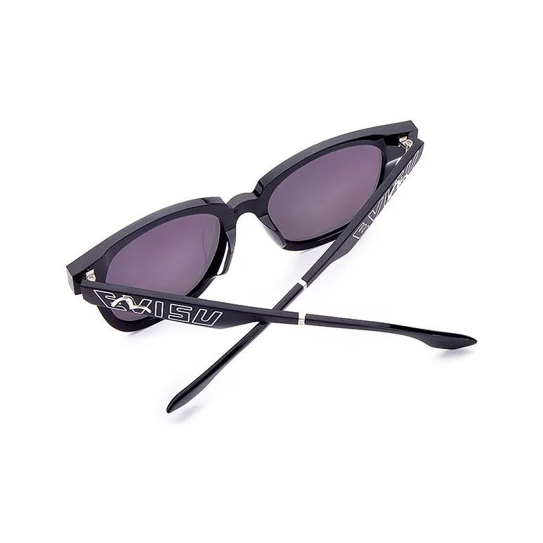 EVISU Sunglasses Unisex Black Blue-2