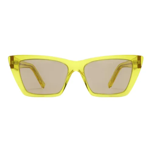 SAINT LAURENT Sunglasses Unisex Yellow