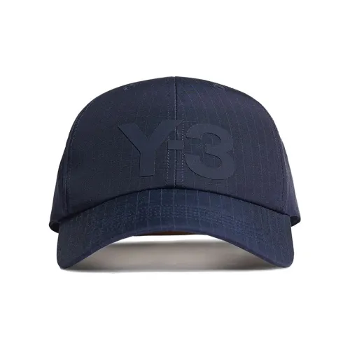 Y-3 Baseball Caps Unisex Dark Blue