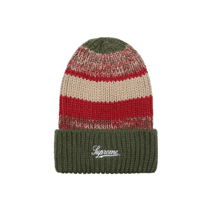 Supreme Mixed Stripe Beanie-3