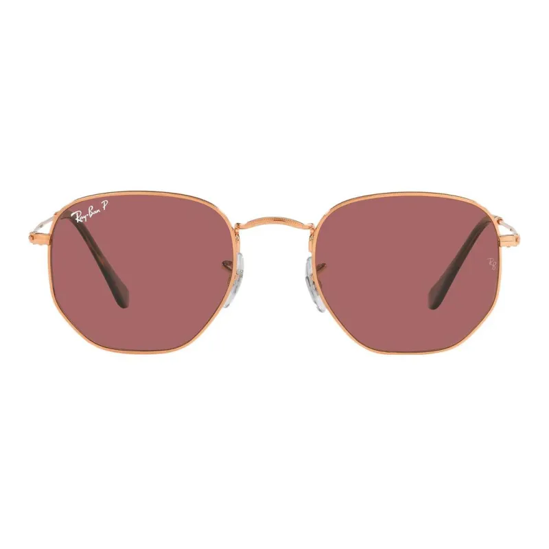 RayBan Hexagonal Flat Sunglasses-1